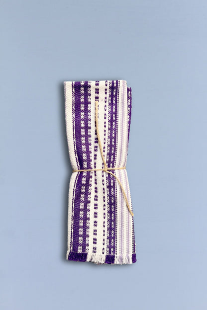 Mantel individual alpujarra malva (pack de 2)