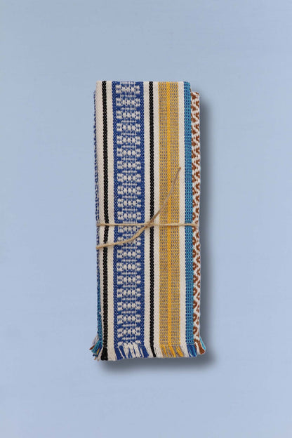 Mantel individual tejido morellano azul (pack de 2)