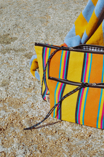 Neceser/estuche lona hamaca amarillo