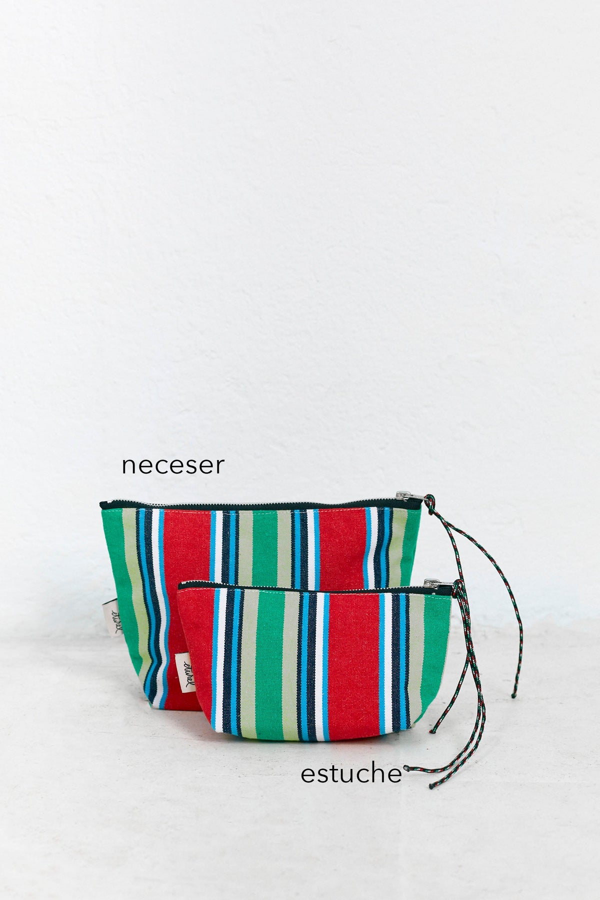 Neceser/estuche lona hamaca rojo