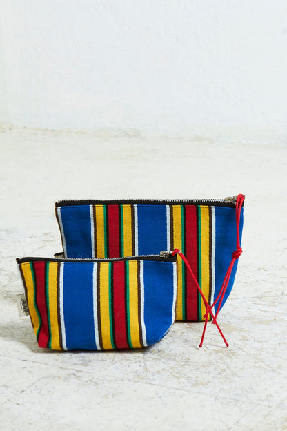 Neceser/estuche lona hamaca azul