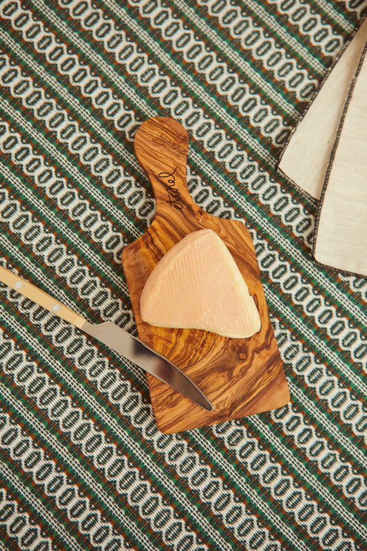 Tabla de madera de olivo