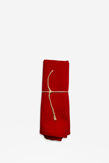 Servilleta loneta rojo (pack de 2)