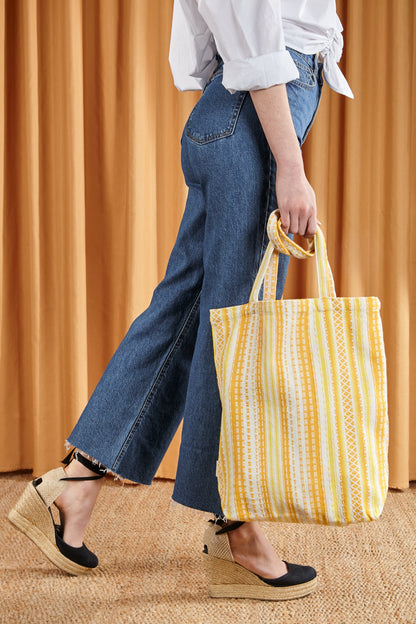Tote Bag Alpujarra tonos amarillos
