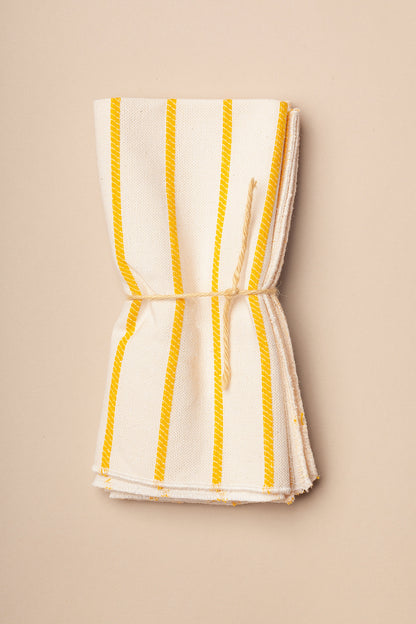 Servilleta cadena amarillo (pack de 2)