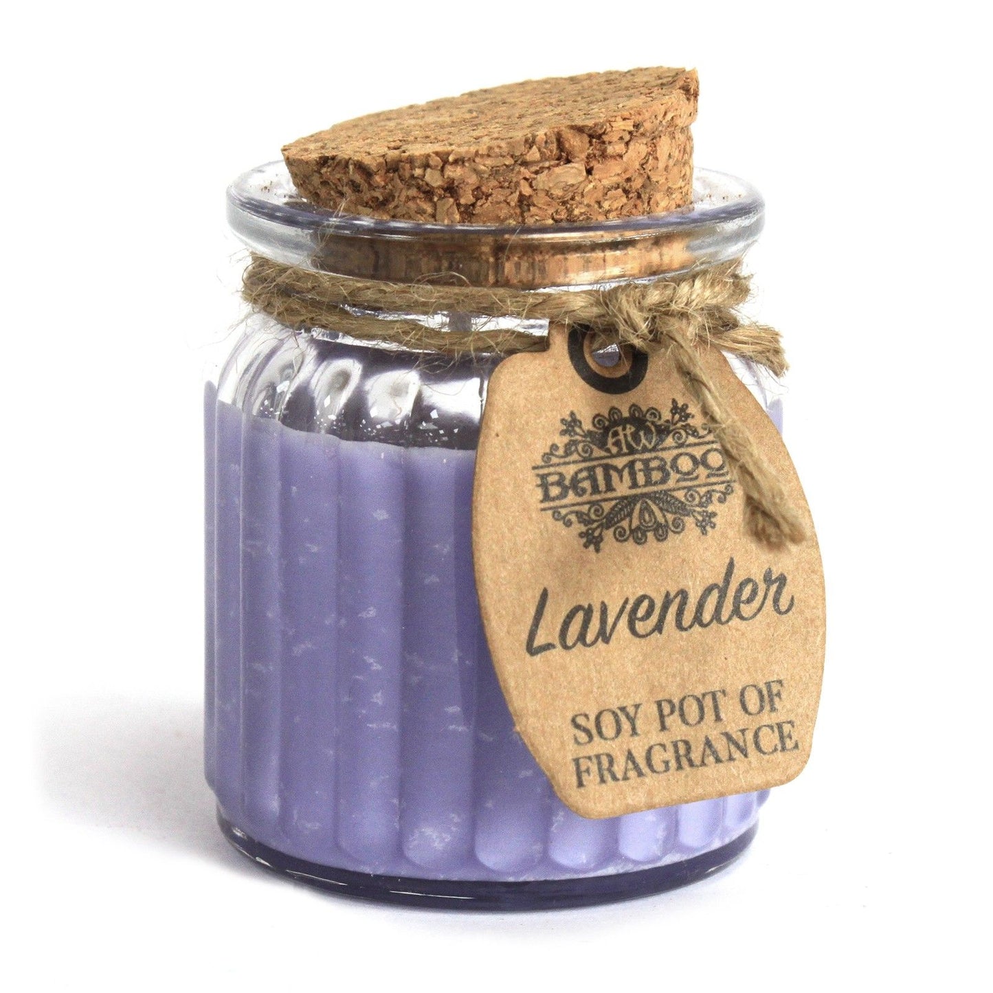 Espelma de Cera de Soia Pot - Lavanda
