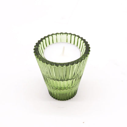 Portaespelmes reversible per a sopar / espelma de te - Jardí de Jade