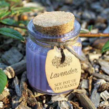Espelma de Cera de Soia Pot - Lavanda