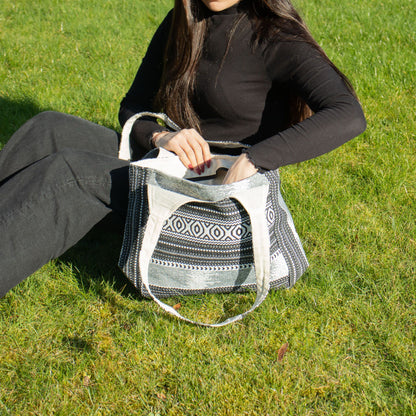 Bosses de Jacquard Natural - Caravana Urbana - Bossa Wander Muse
