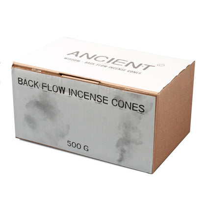 Caja Conos de Incienso Flujo Posterior 500g - Patchouli (approx 225 pcs)
