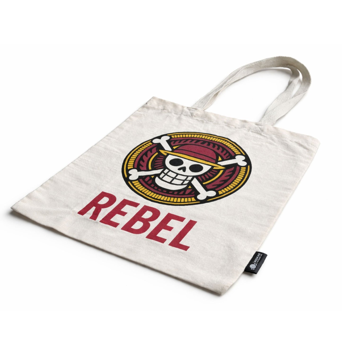 Bossa Tote Bàsica Icònica Nomad Sari - REBEL - Natural 4oz