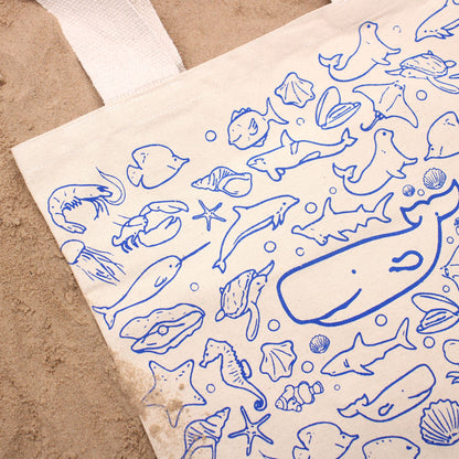 Bosses de Cotó Grans - 38x42cm - Vida Marina - 280g