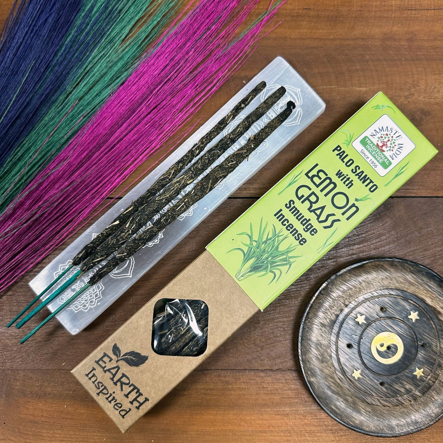 Incienso de fumigación inspirado en la Tierra - Lemongrass