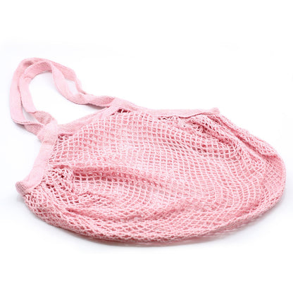 Bossa de Malla de Cotó Pur - Rosa