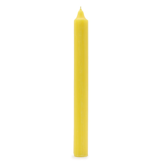 Espelmes a Granel de Color Sòlid - Llimona Rústica - Paquet de 10