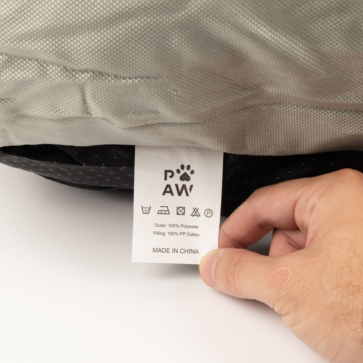 Cama mediana caqui beige para gatos