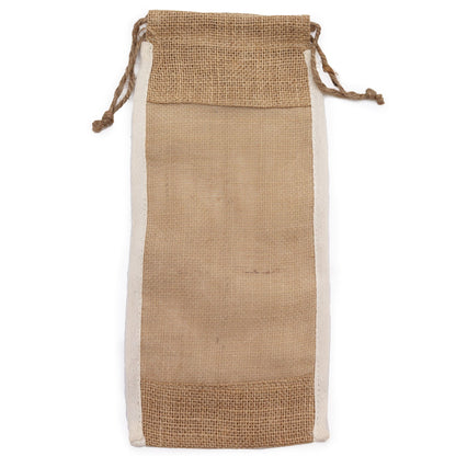 Bolsa Larga de Yute Lavada - 35x15cm