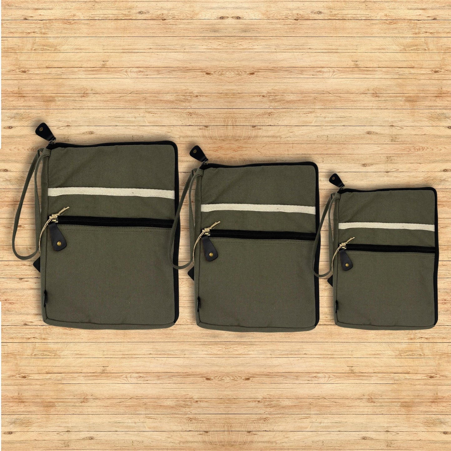 Funda de Lona per a Tauleta Hop Hare - Oliva