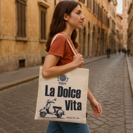 Bossa Bàsica Icònica - La Dolce Vita - (40x36cm) - Natural 4oz