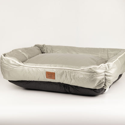 Cama mediana caqui beige para gatos