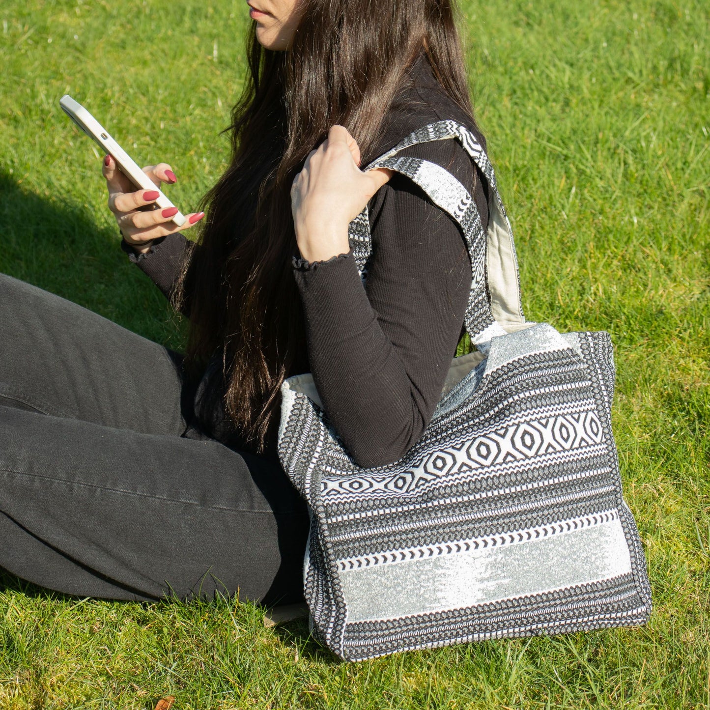 Bosses de Jacquard Natural - Caravana Urbana - Bossa Wander Muse