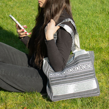 Bosses de Jacquard Natural - Caravana Urbana - Bossa Wander Muse