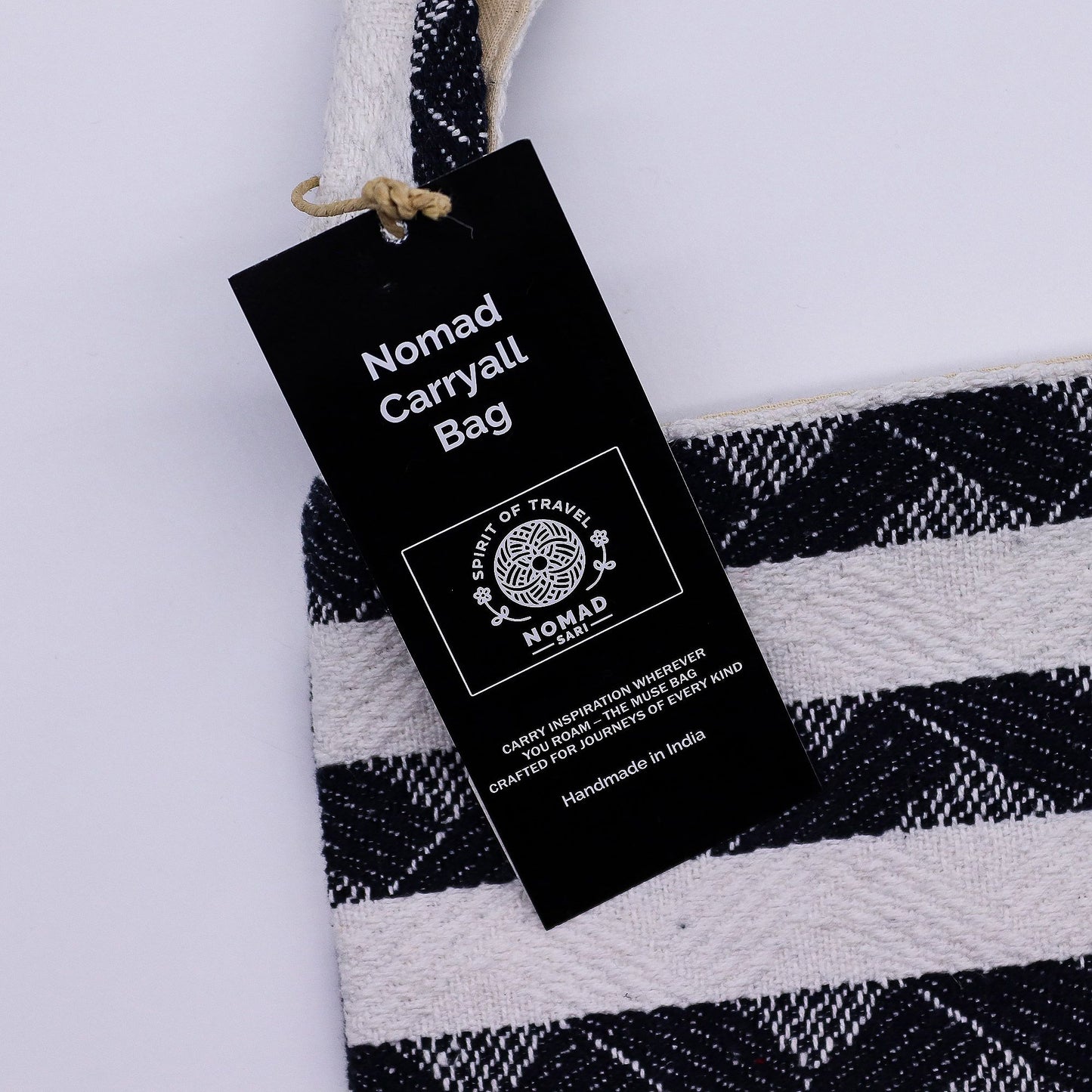 Bosses Jaquard Naturals – Atles Nòmada – Bossa Tote Nòmada