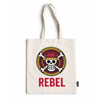 Bossa Tote Bàsica Icònica Nomad Sari - REBEL - Natural 4oz