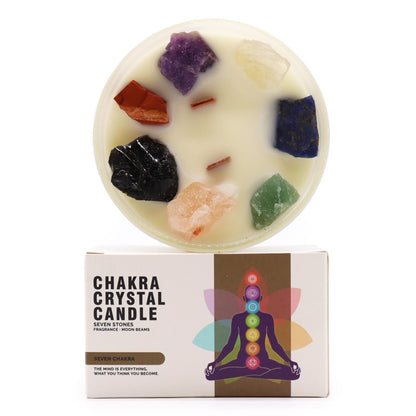 Espelmes de Cristall de Chakra - Set xacres