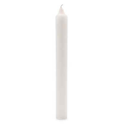 Espelmes a granel de color sòlid - Blanc Rústic - Paquet de 10