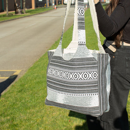 Bosses de Jacquard Natural - Caravana Urbana - Bossa Wander Muse