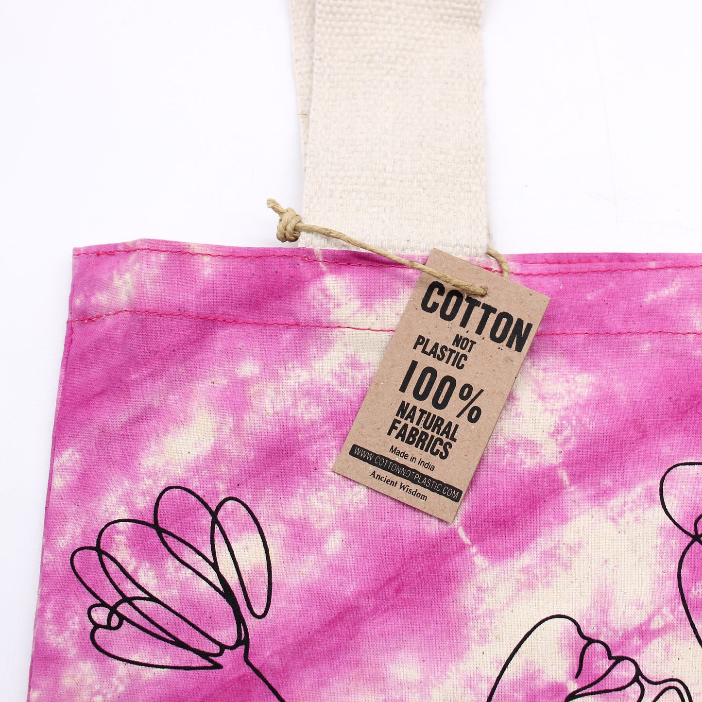 Bosses de Cotó "Tie Dye" (170g) - 38x42x12cm - Lotus Buddha - Multi Color - Nansa Natural