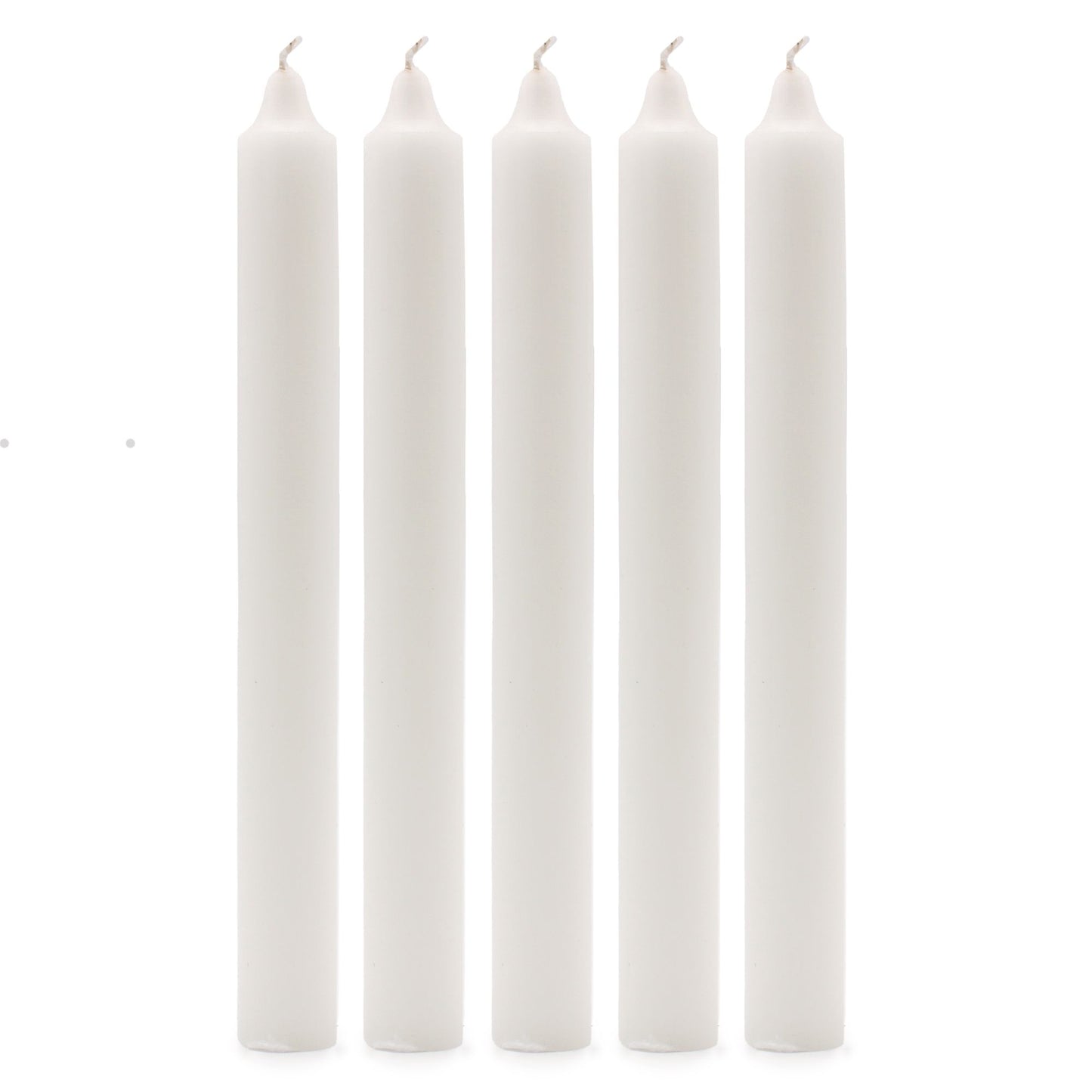 Espelmes a granel de color sòlid - Blanc Rústic - Paquet de 10