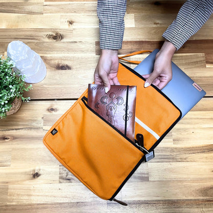 Funda de Lona per a Portàtil Hop Hare - Taronja