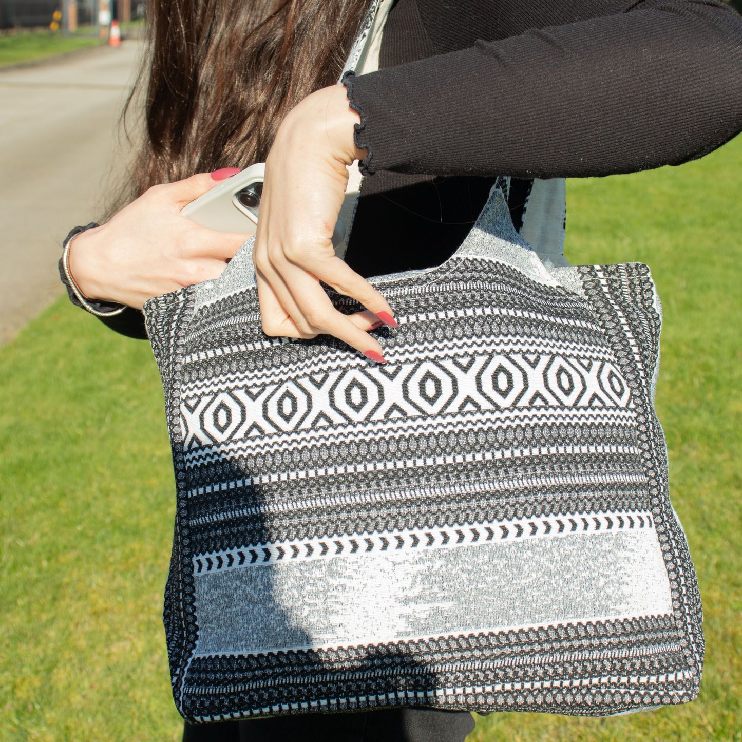 Bosses de Jacquard Natural - Caravana Urbana - Bossa Wander Muse