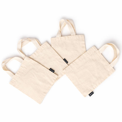 Bossa Tote de Regal Icònica Nomad Sari Mini - Sense impressió- (25x18cm) - Natural 4oz