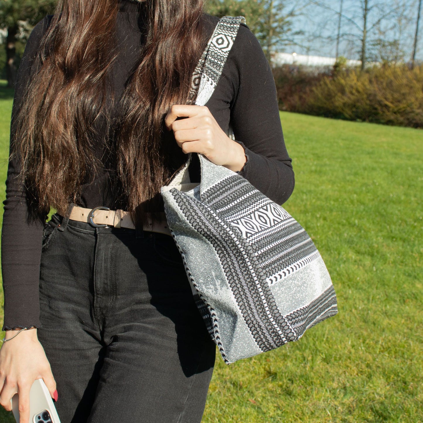 Bosses de Jacquard Natural - Caravana Urbana - Bossa Wander Muse
