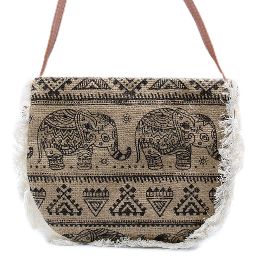 Bossa amb serrells - Estampat d'Elefant
