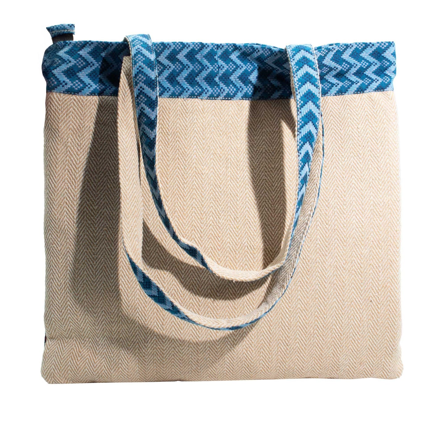Bossa Tote Patchwork de Katmandú - Disseny Dhaka (37x38 cm)
