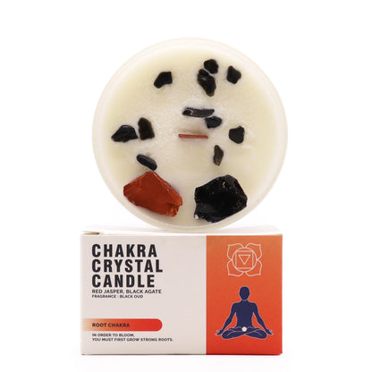 Espelmes de Cristall de Chakra - Chakra Arrel