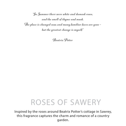 Espelma de cera de soja botànica Agnes + Cat - Roses of Sawrey