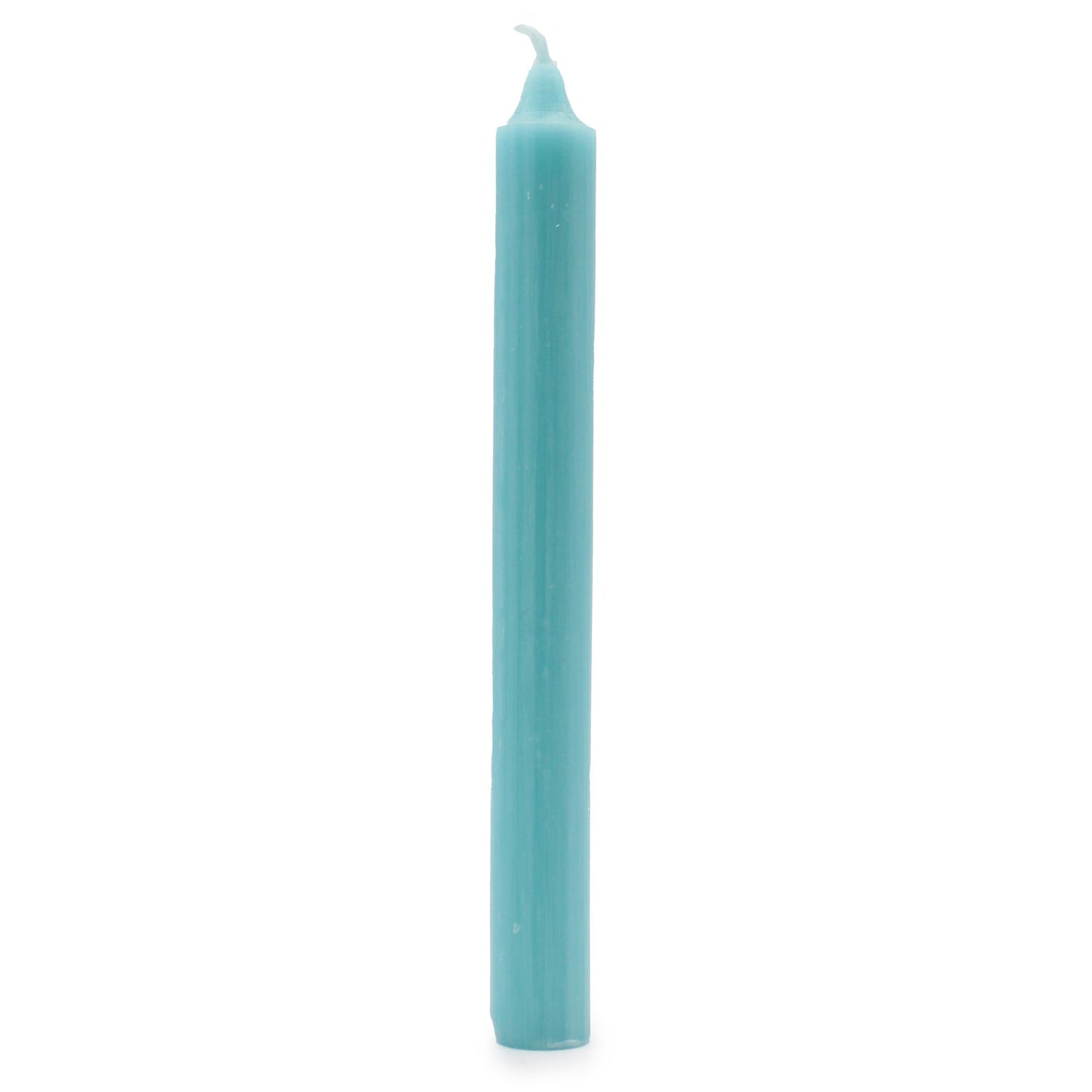 Espelmes a granel de color sòlid - Aqua rústic - Paquet de 10