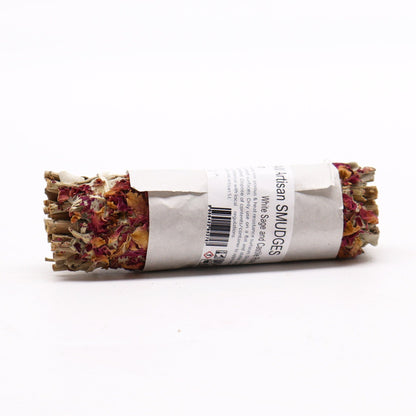 Atado de Hierba - Salvia Blanca y Rosa de Castilla