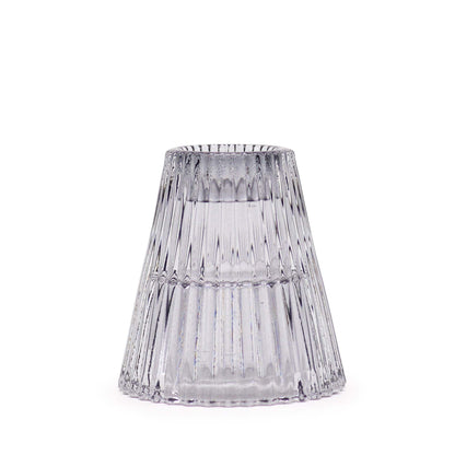 Candelabres reversibles per a sopar / espelmes de te - Gris mitjanit