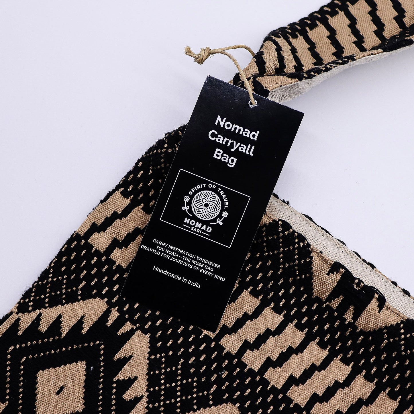 Bosses Jacquard Naturals – Telar del Desert – Bossa Tote Nòmada