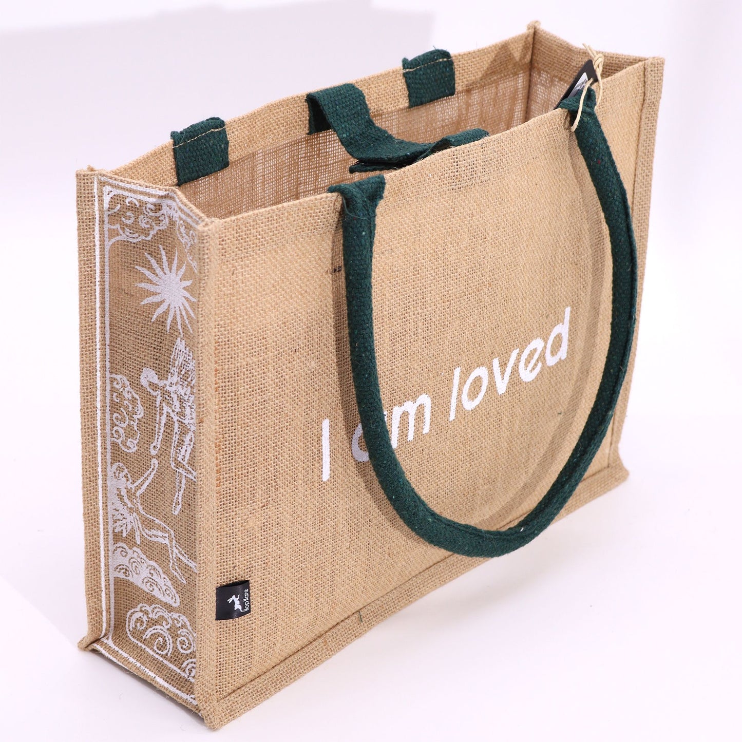 Bossa gran de jute Hop Hare - Sóc estimada