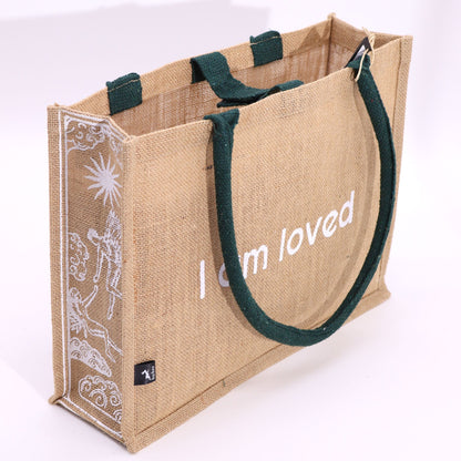 Bossa gran de jute Hop Hare - Sóc estimada