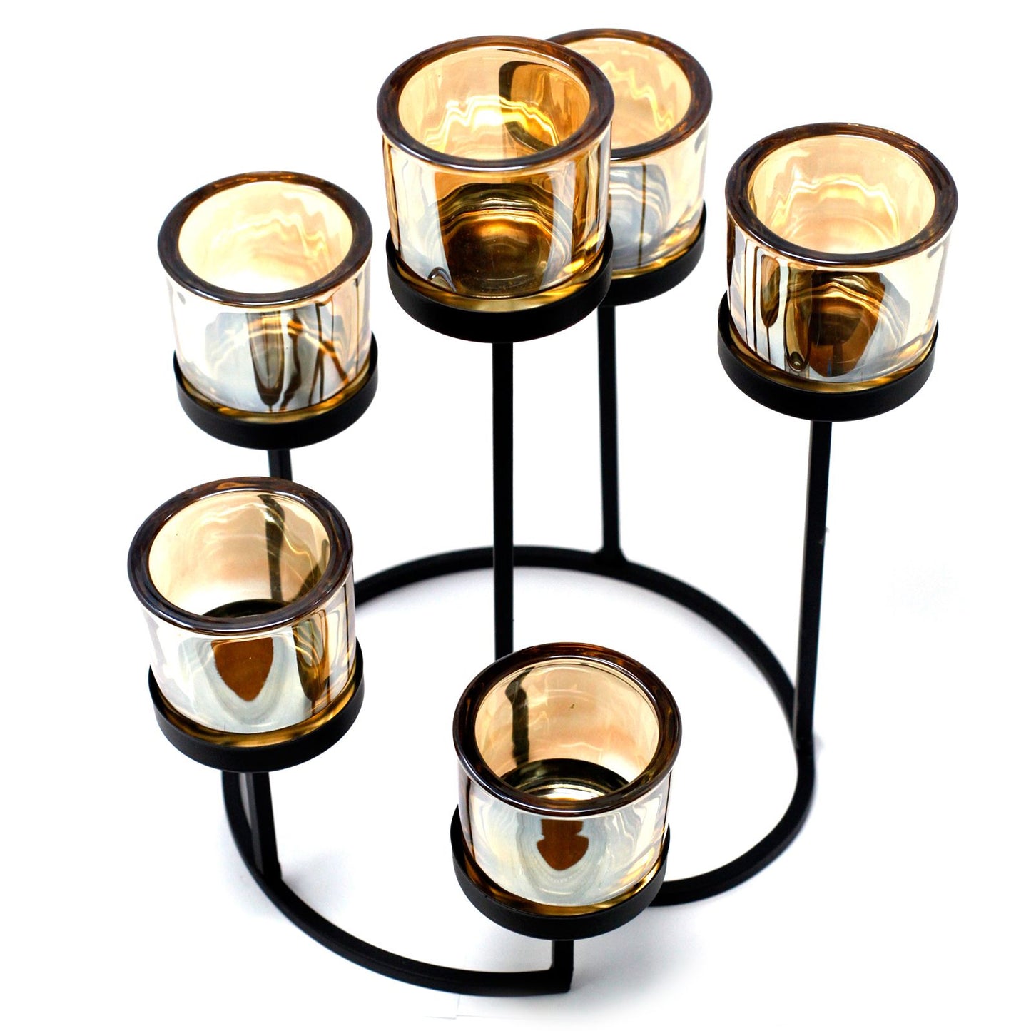 Candelabre de Ferro - Arbre - 6 Copes