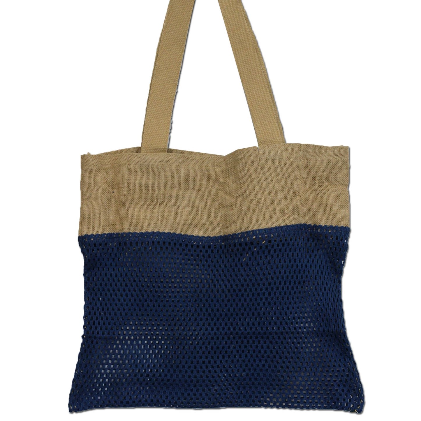 Bossa de malla de jute suau pur i cotó - Texà