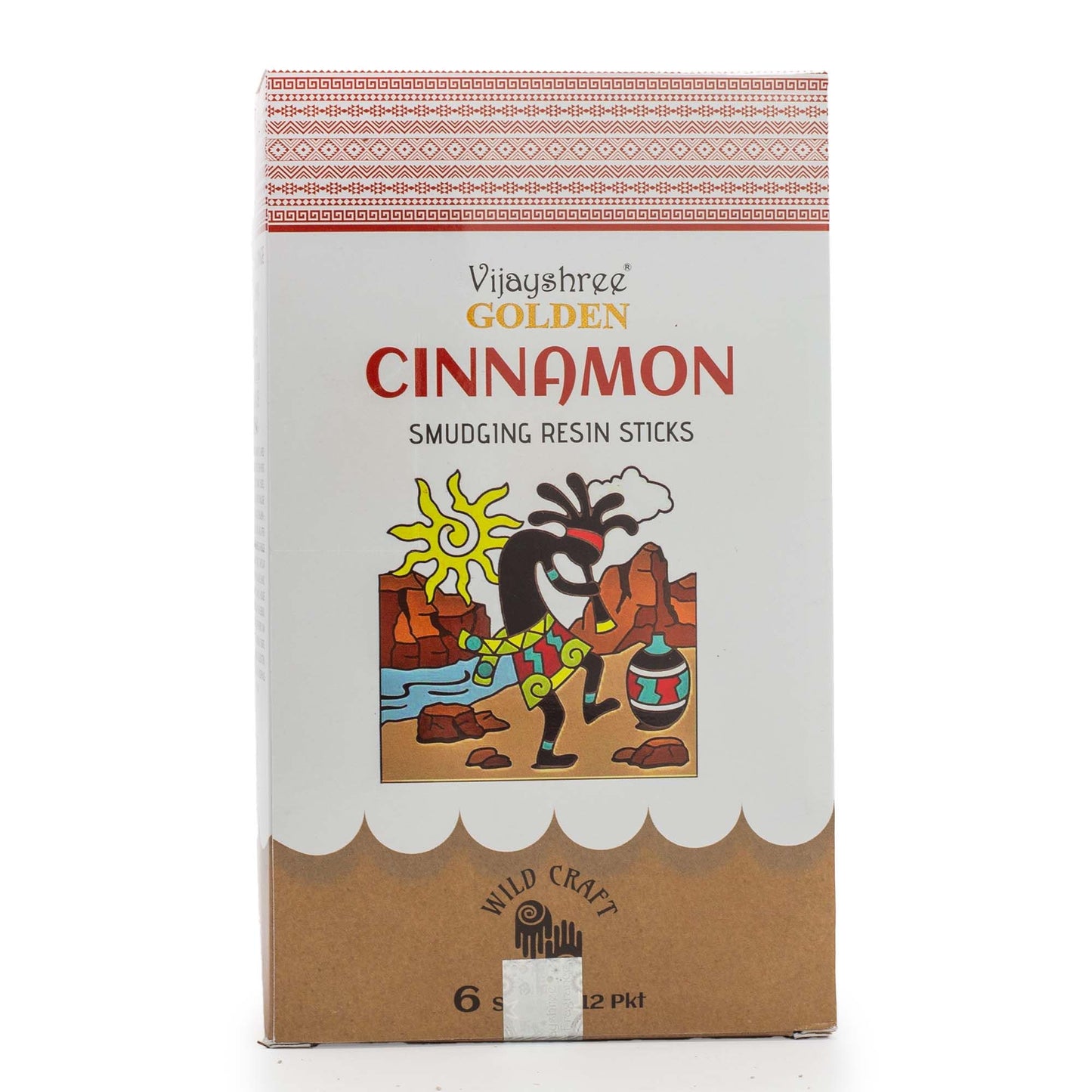 Palitos de resina para sahumar con canela dorada - 30 g
